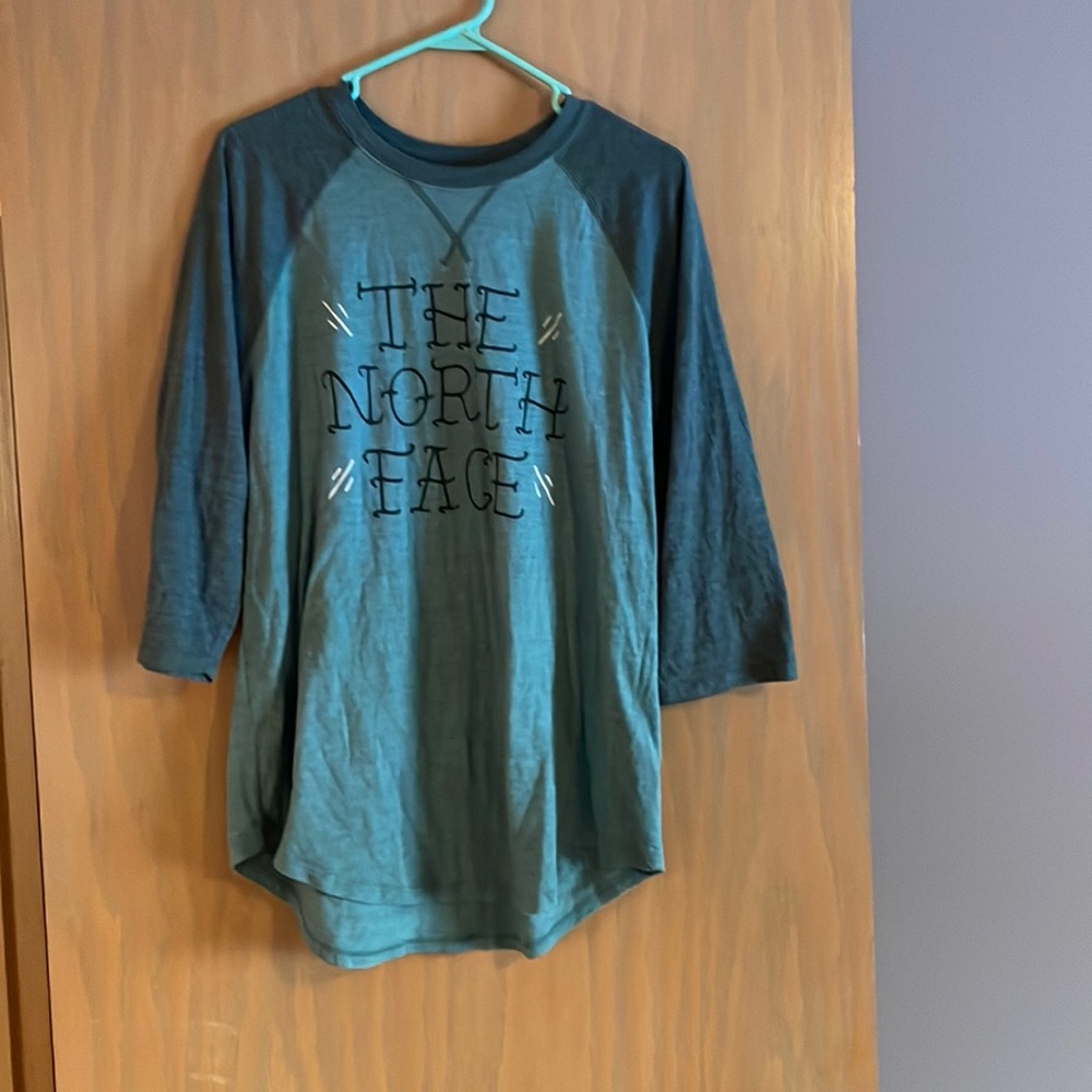 North face baseball tee